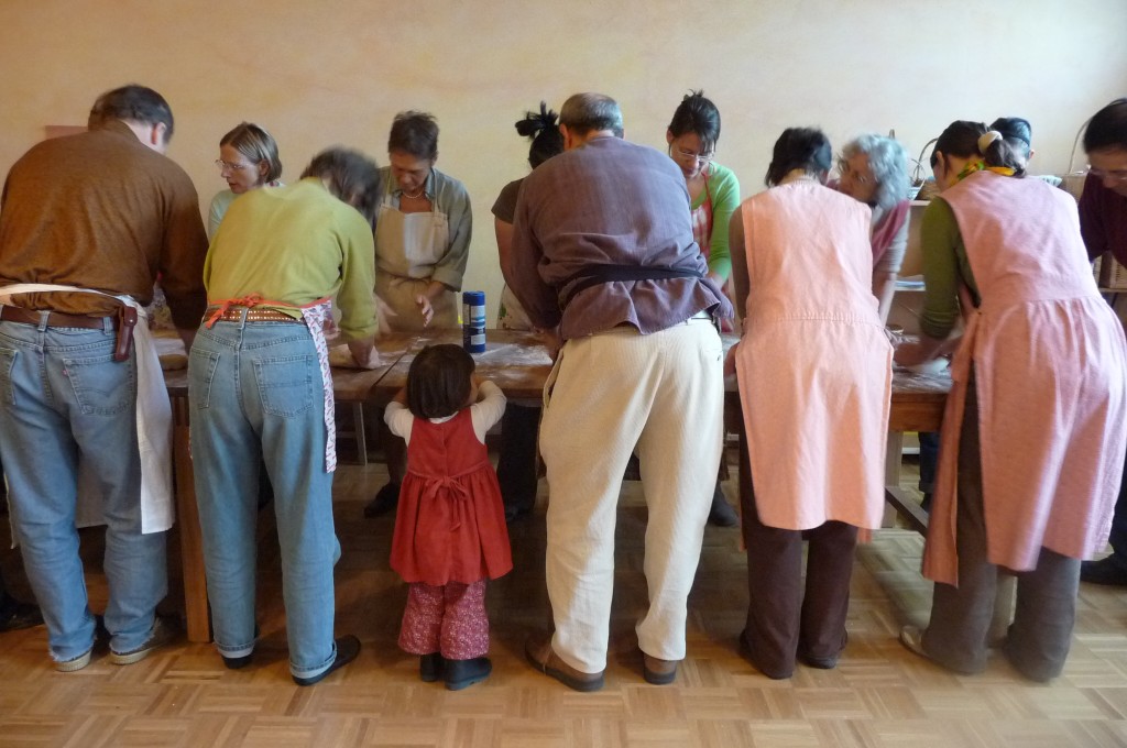 Marta leads bread baking workshop!