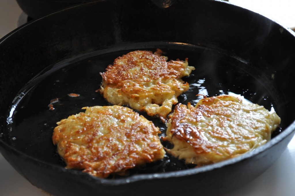 potato latkes