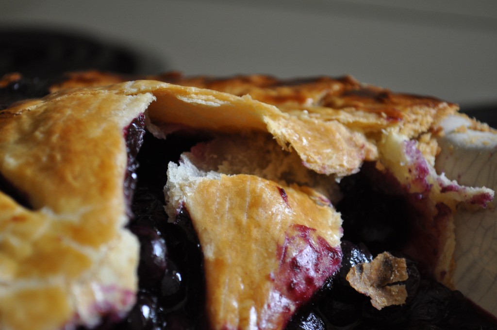 blueberry pie