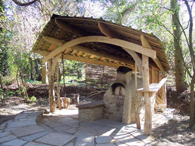 Bread oven at Emerson College